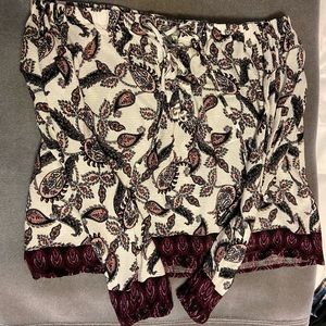 Off the shoulder top